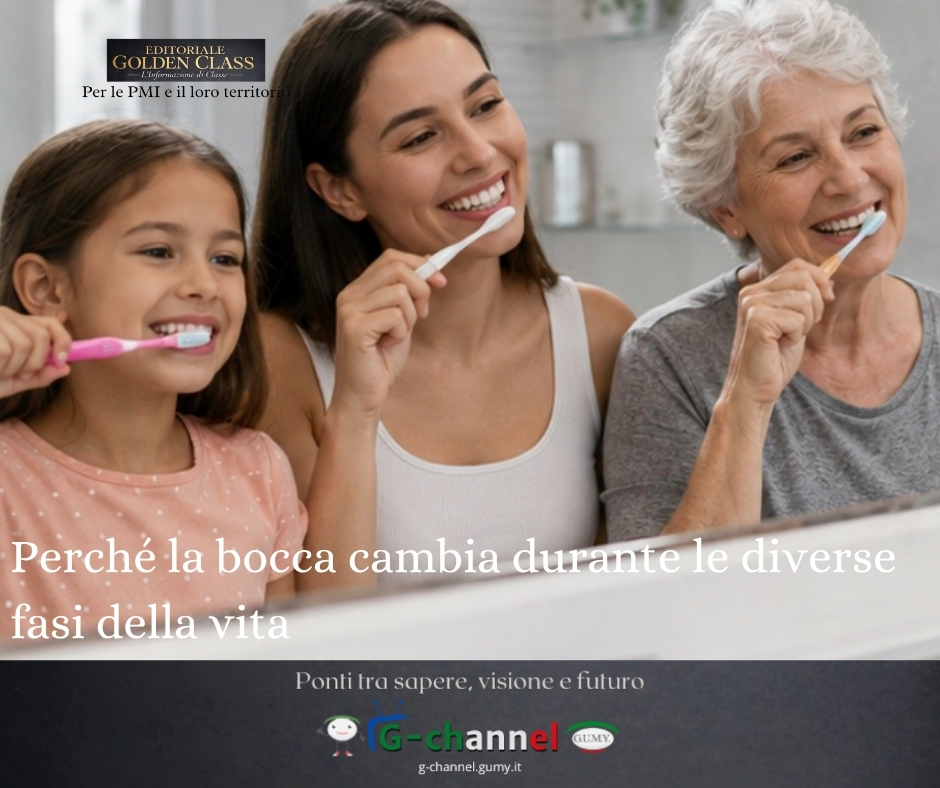 Perché la bocca cambia durante le diverse fasi della vita
